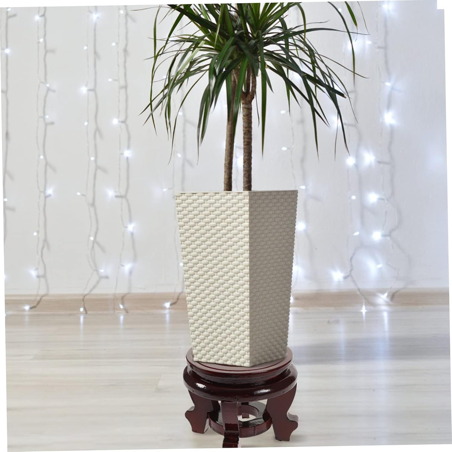 Wood Plant Stand Wooden Potted Plant Riser