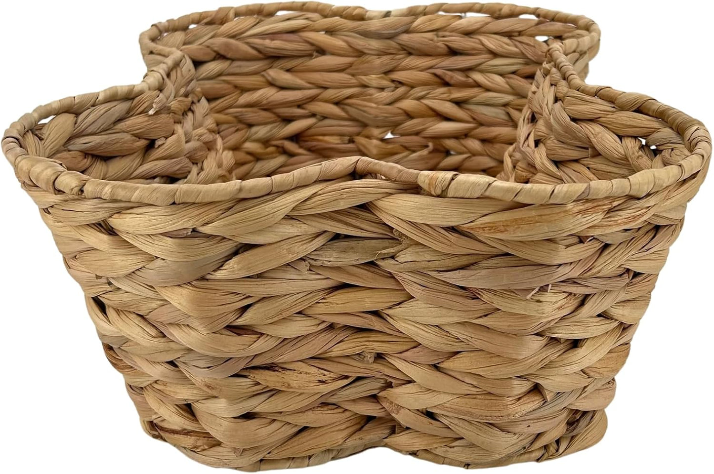 Wicker Pet Toy Bin Organizer / 17 x 13 / Regular