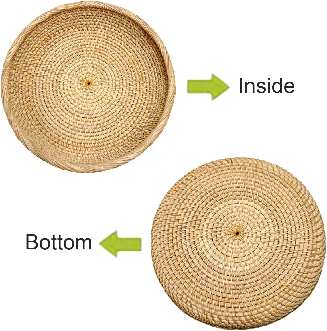 Rattan Keys Tray / Medium