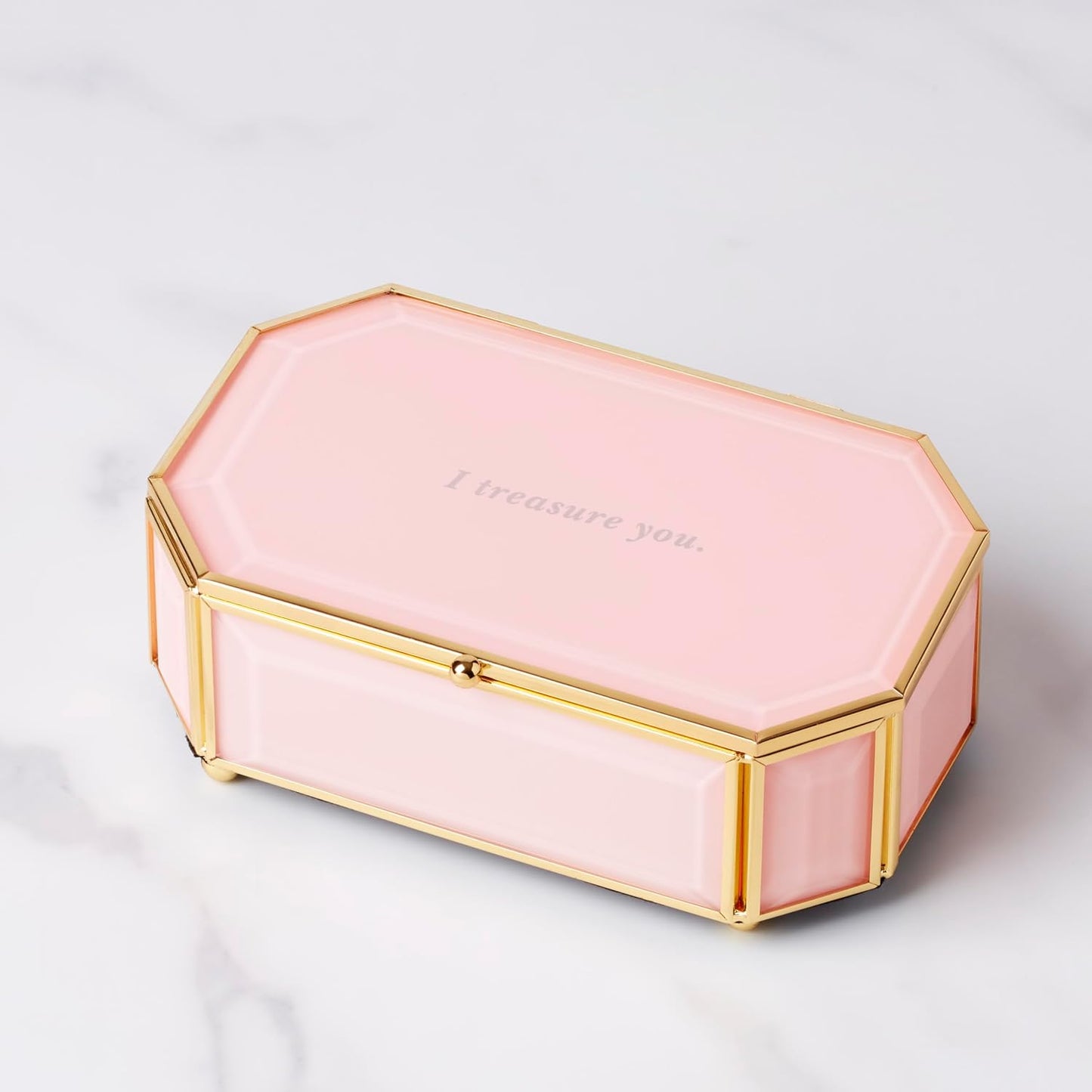 I Treasure You Jewelry Box / Pink