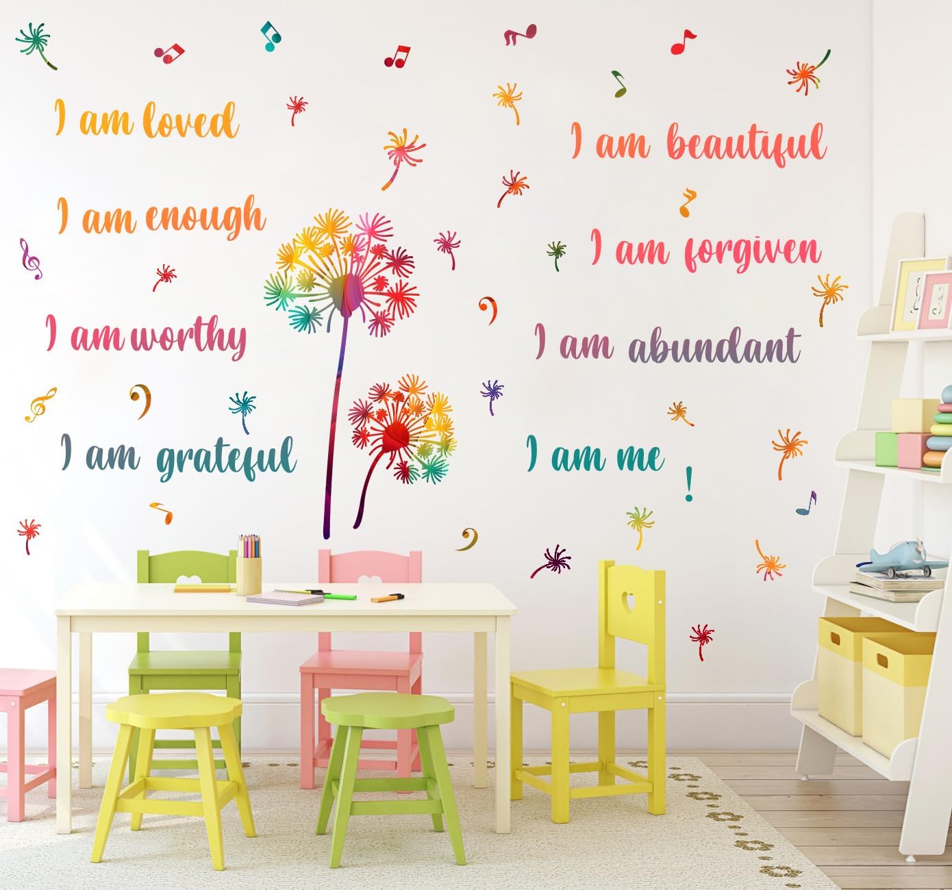 Colorful Wall Stickers / Dandelion
