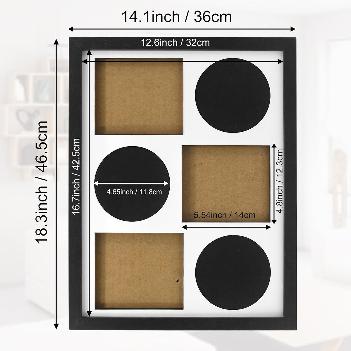 Signed CD Music Display Frame for Wall Mounting | wall cd holder Holds 3 CD/DVD Jewel Cases with Real Glass and White