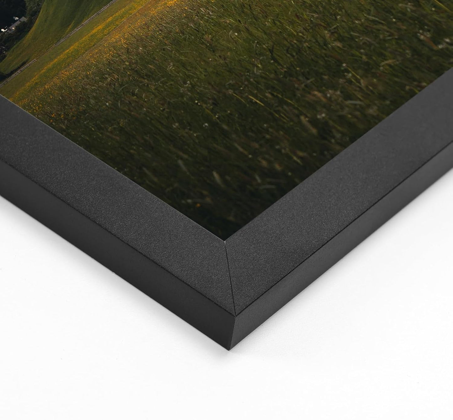 Giftgarden A2 Picture Frame Black, 16.5x23.4 Inch Thin Poster Photo Frame for Wall Display, Single