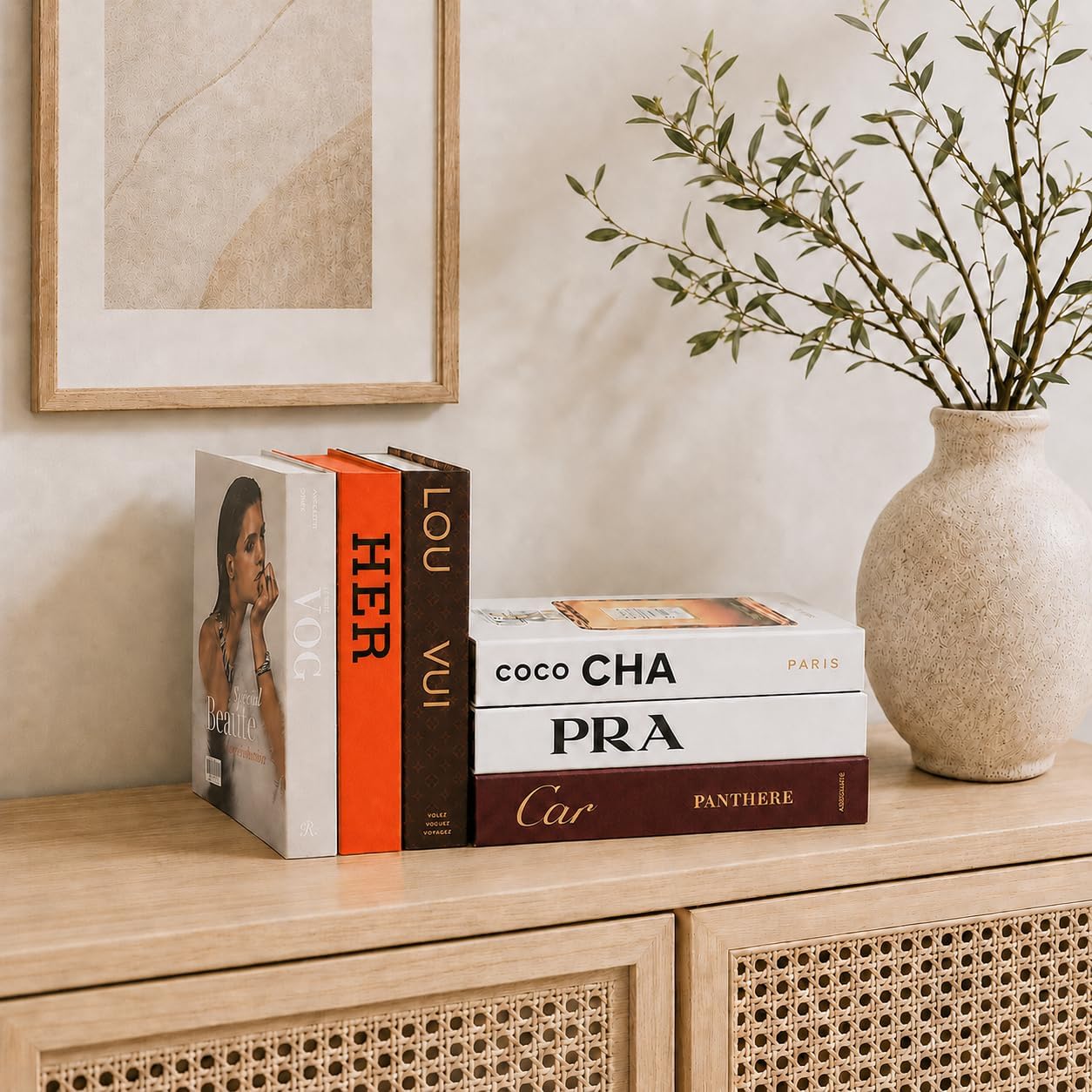 Decorative Faux Book Boxes / Set of 6