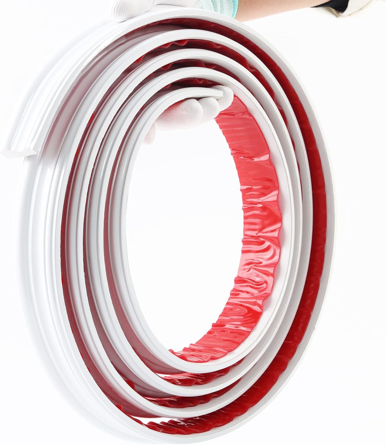 Self-Adhesive Panel Moulding / 1.6" W x 118.1"L / White