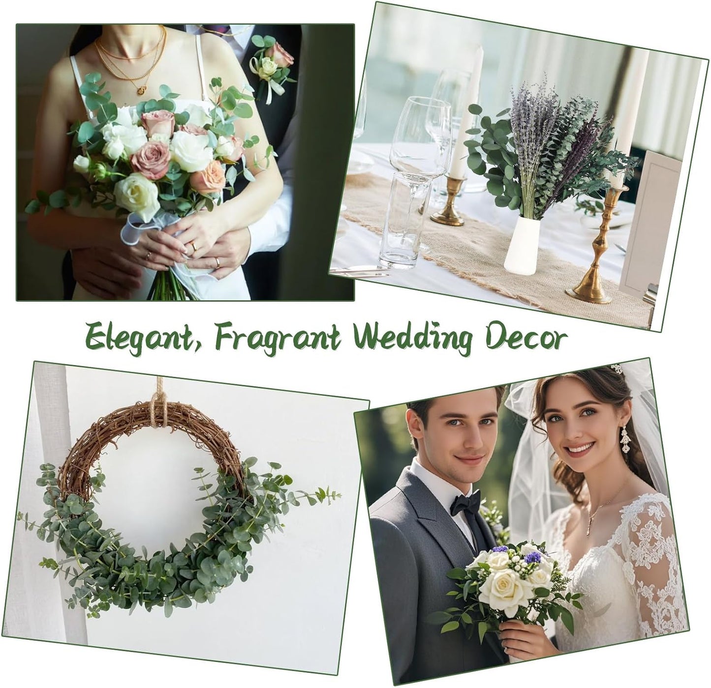120+ Pcs Mixed Dried Eucalyptus & Lavender Flowers for Shower / Natural