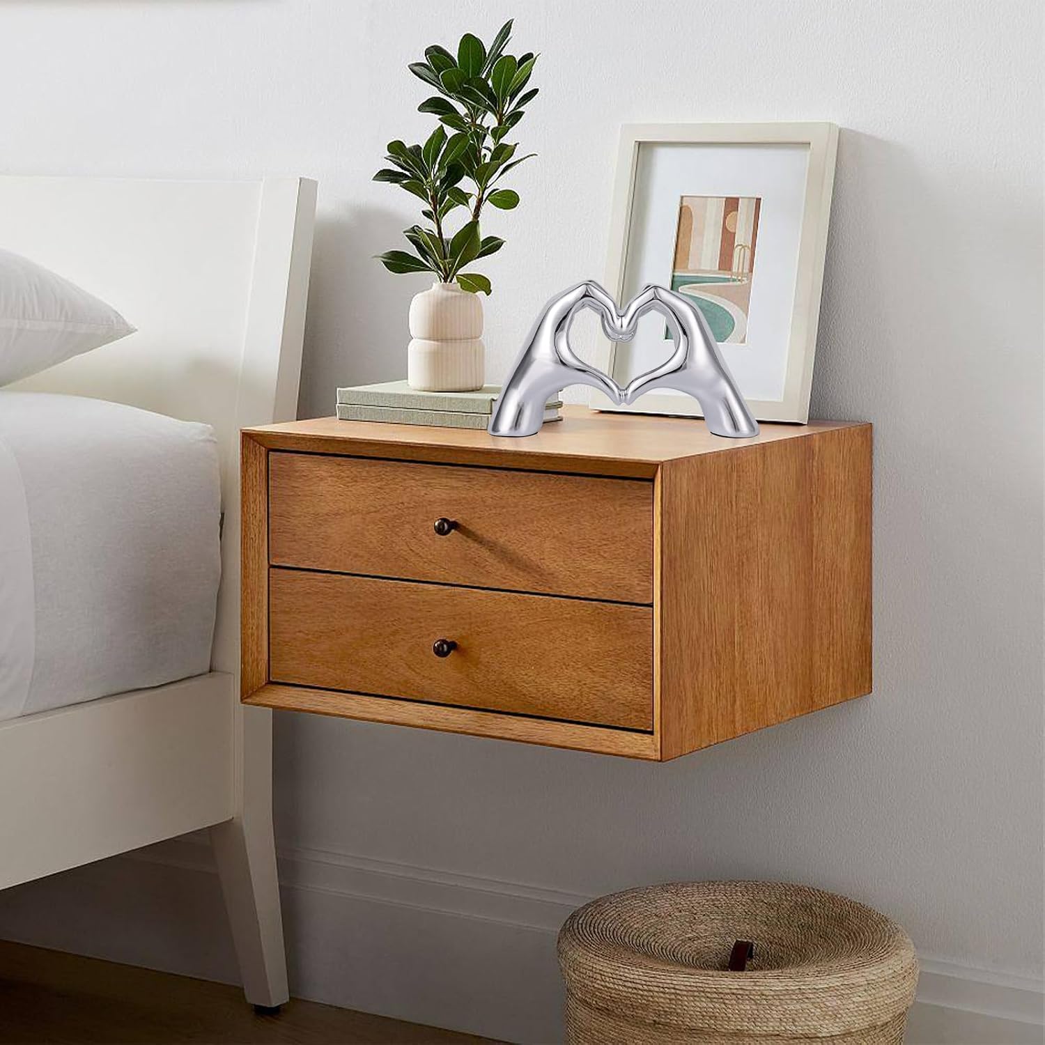Room Home Decor Aesthetics / Electroplated Silver