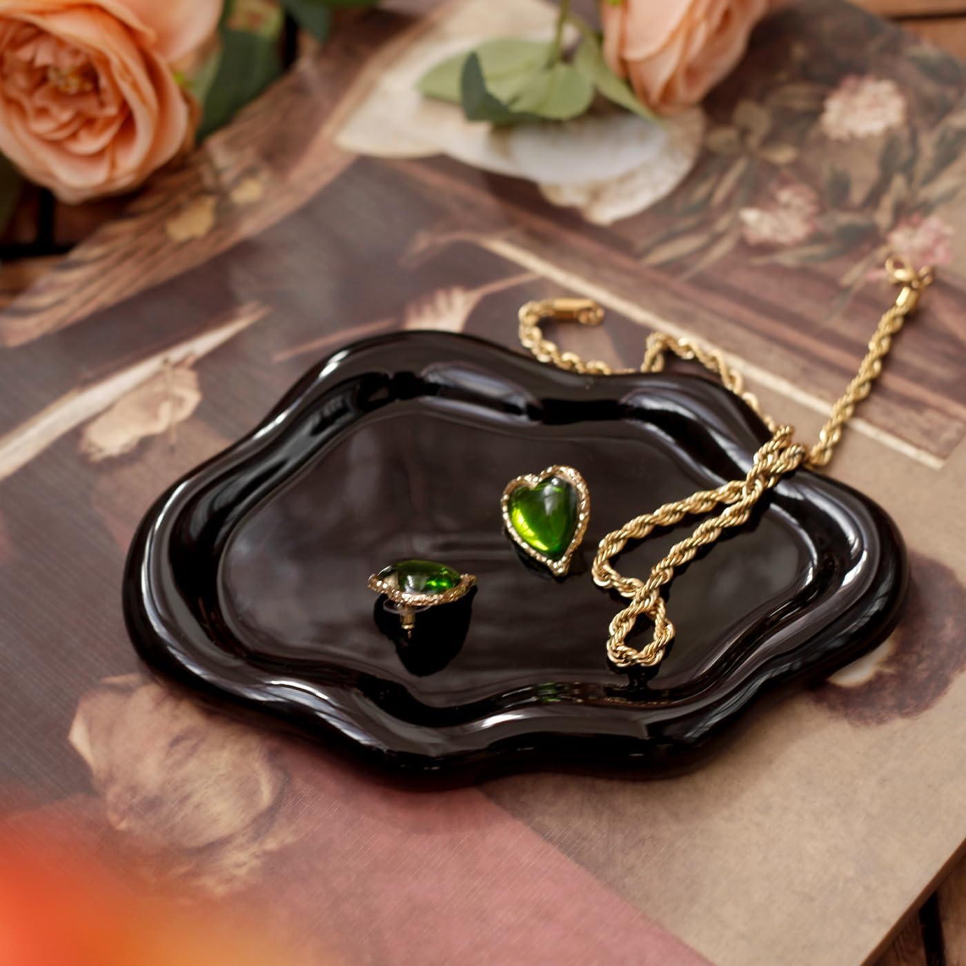 Ring Dish Holder / Balck