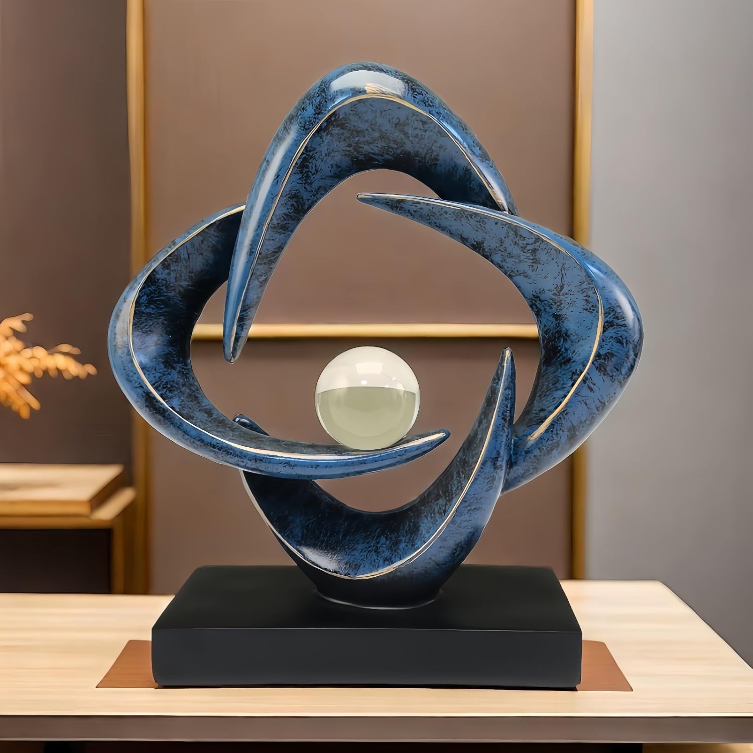 Resin Art Statues / Blue
