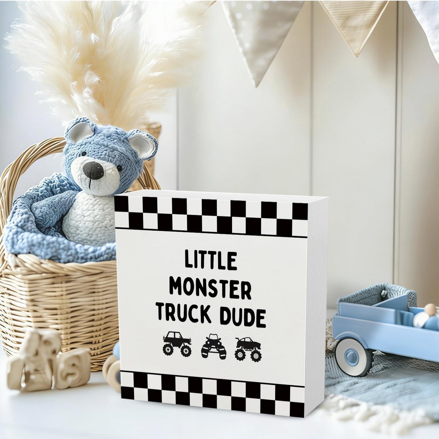 Monster Car Decoration / Truck / Black