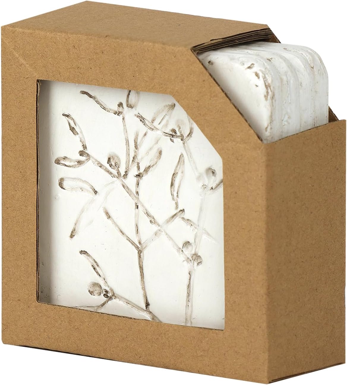 Plant Floral Design / 4.02 Inch / Set of 4