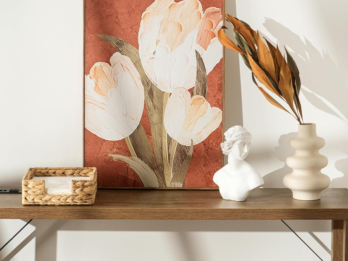 Wicker Napkins Baskets for Dinning Room / Natural