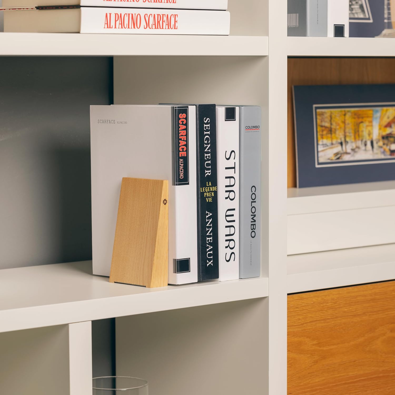 Handmade Wooden Bookends / Chestnut