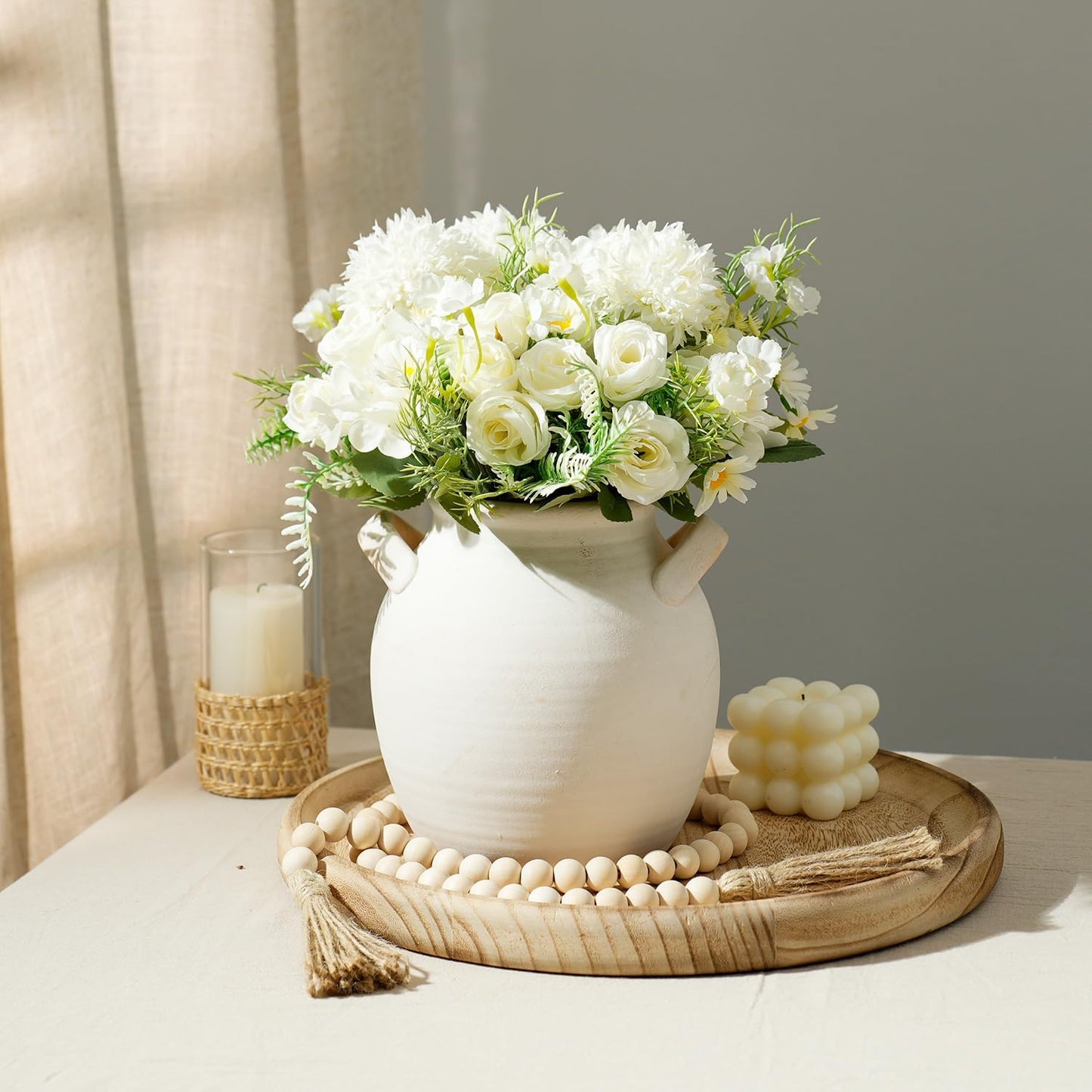 Rustic Farmhouse Vase / 001-rustic / 7.1 Inch