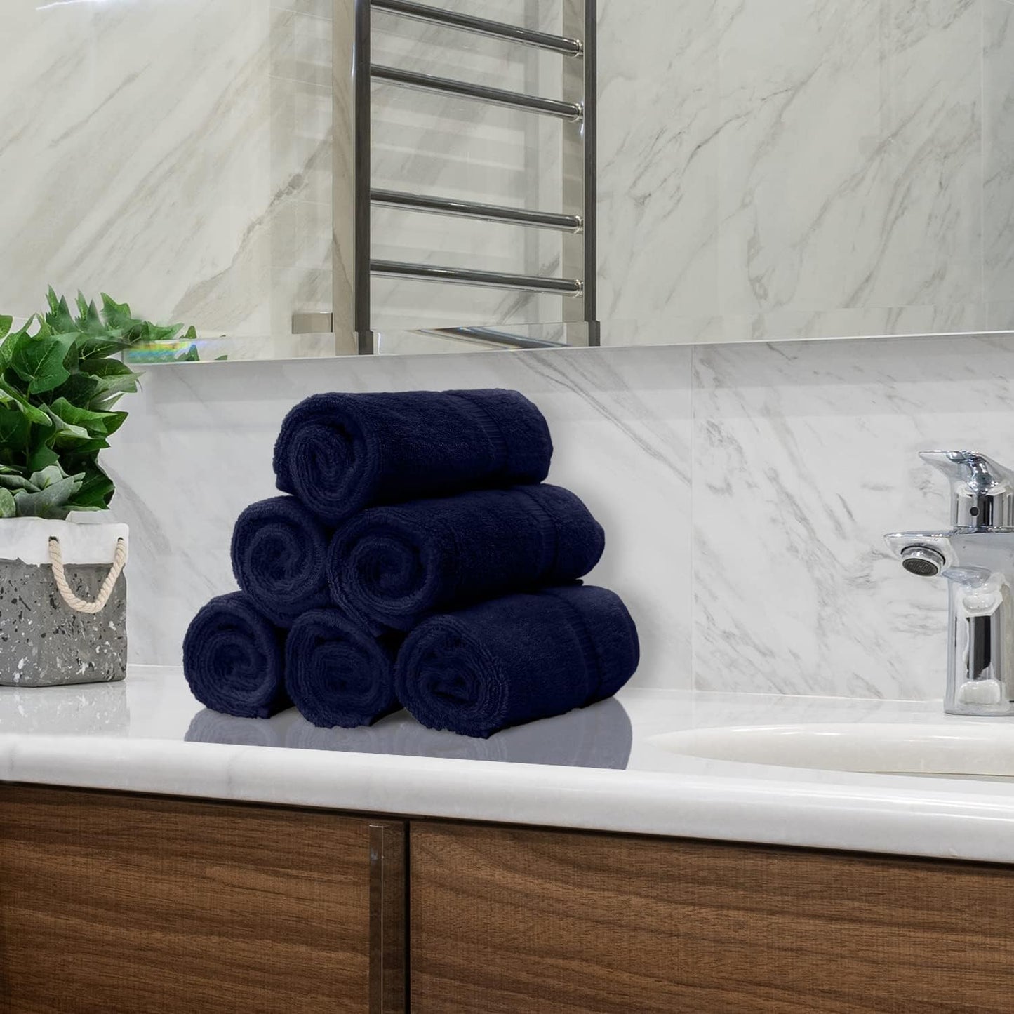 Luxury Hotel & Spa Collection, Quick Dry 100% Turkish Cotton 700 GSM, Eco Friendly Towel, for Bathroom, Gymand Kitchen