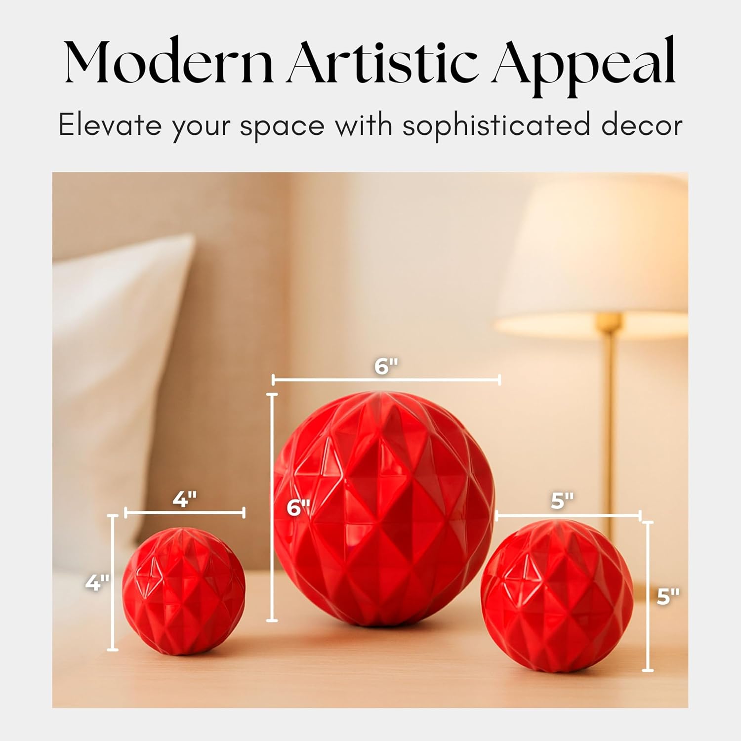 Modern Home Decor / Set of 3