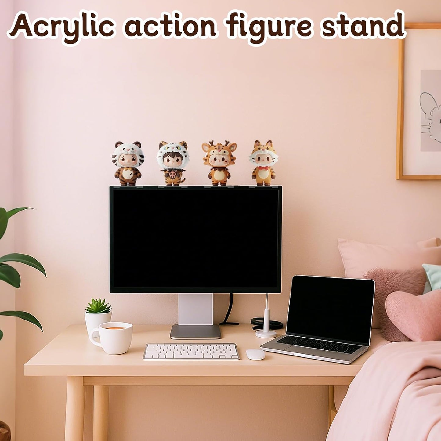 Riser Stand / Computer Screen Display Stand for Anime Figure / Set of 4