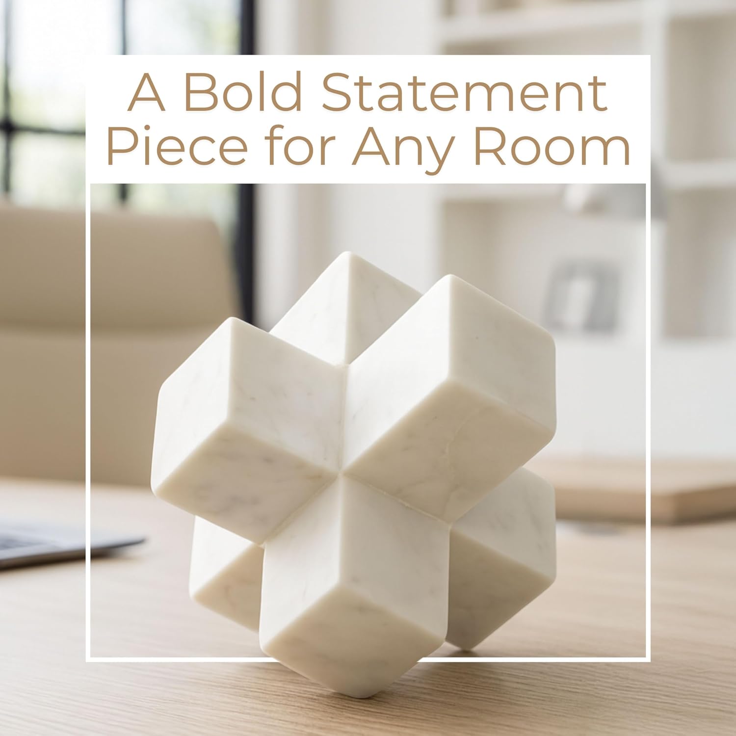 Marble Sculpture Modern Home Decor Ornament