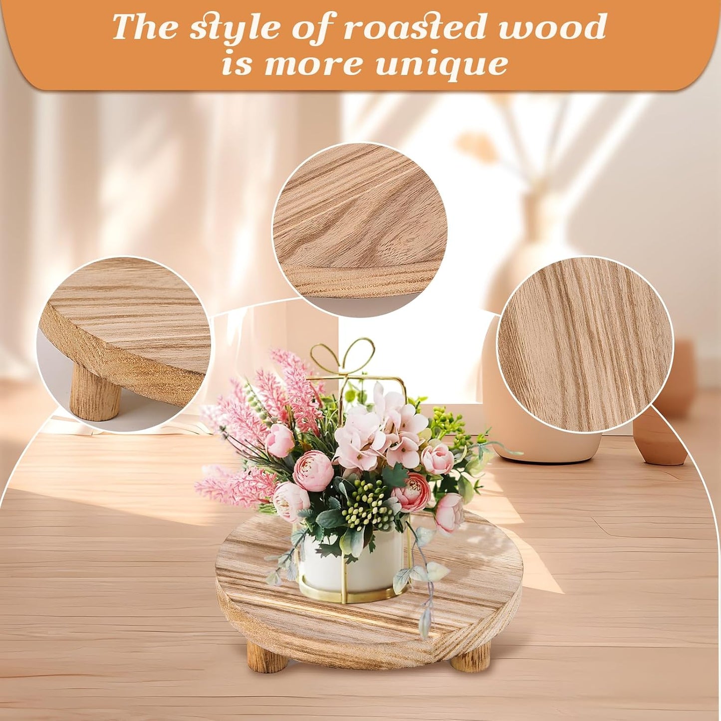 Wooden Riser Holder / Mini Risers Display Stands