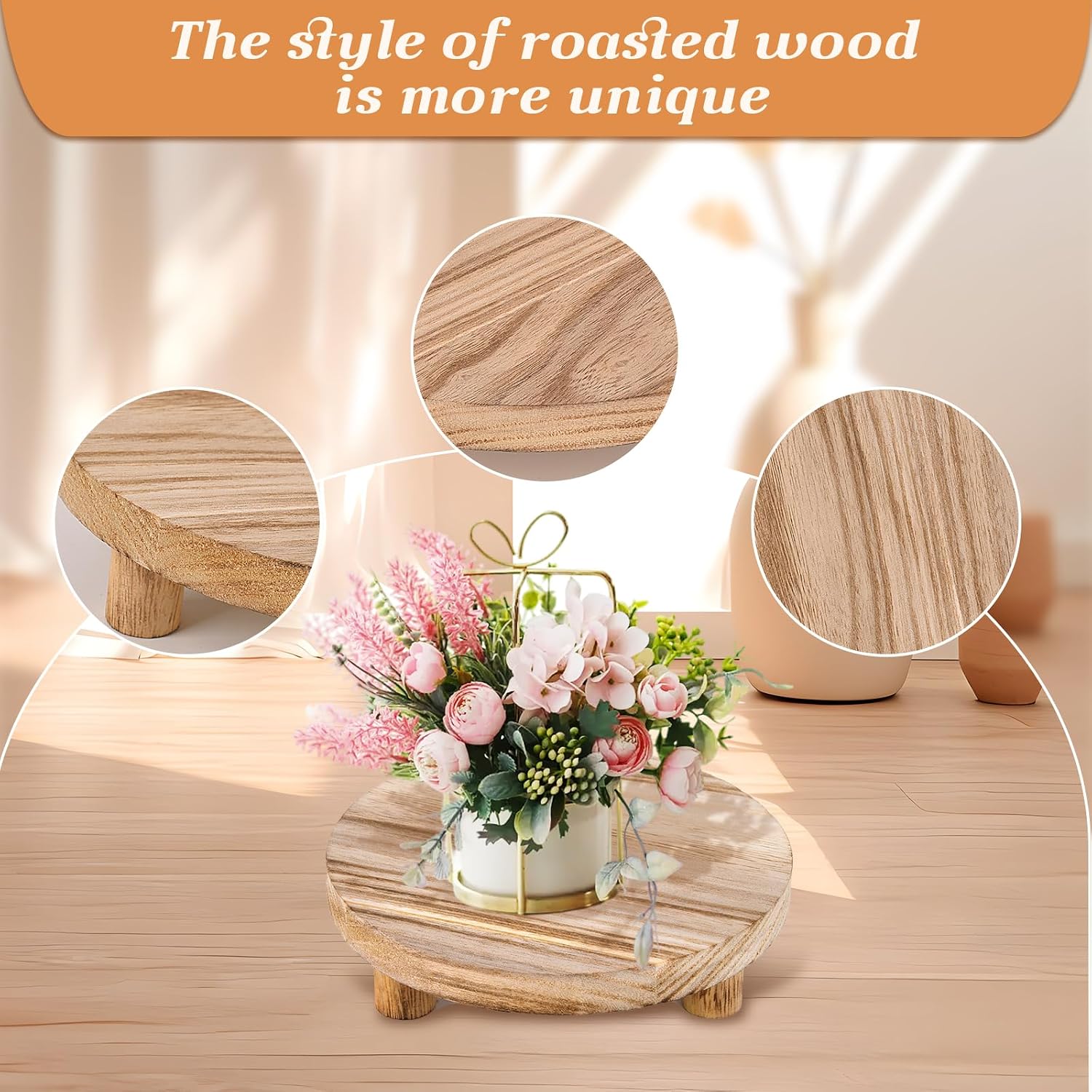 Wooden Riser Holder / Mini Risers Display Stands