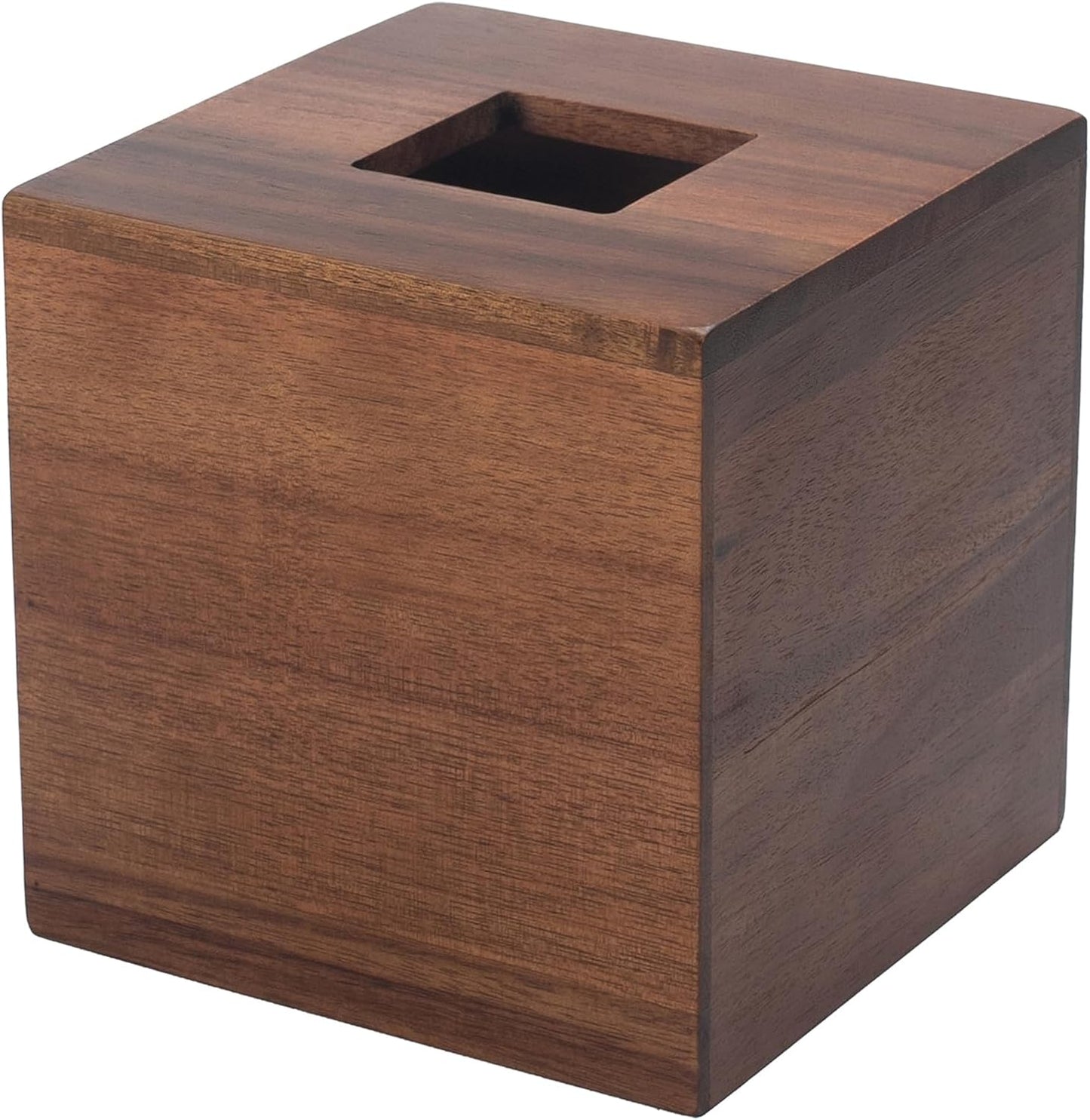 Acacia Wood Facial Paper Holder / Square
