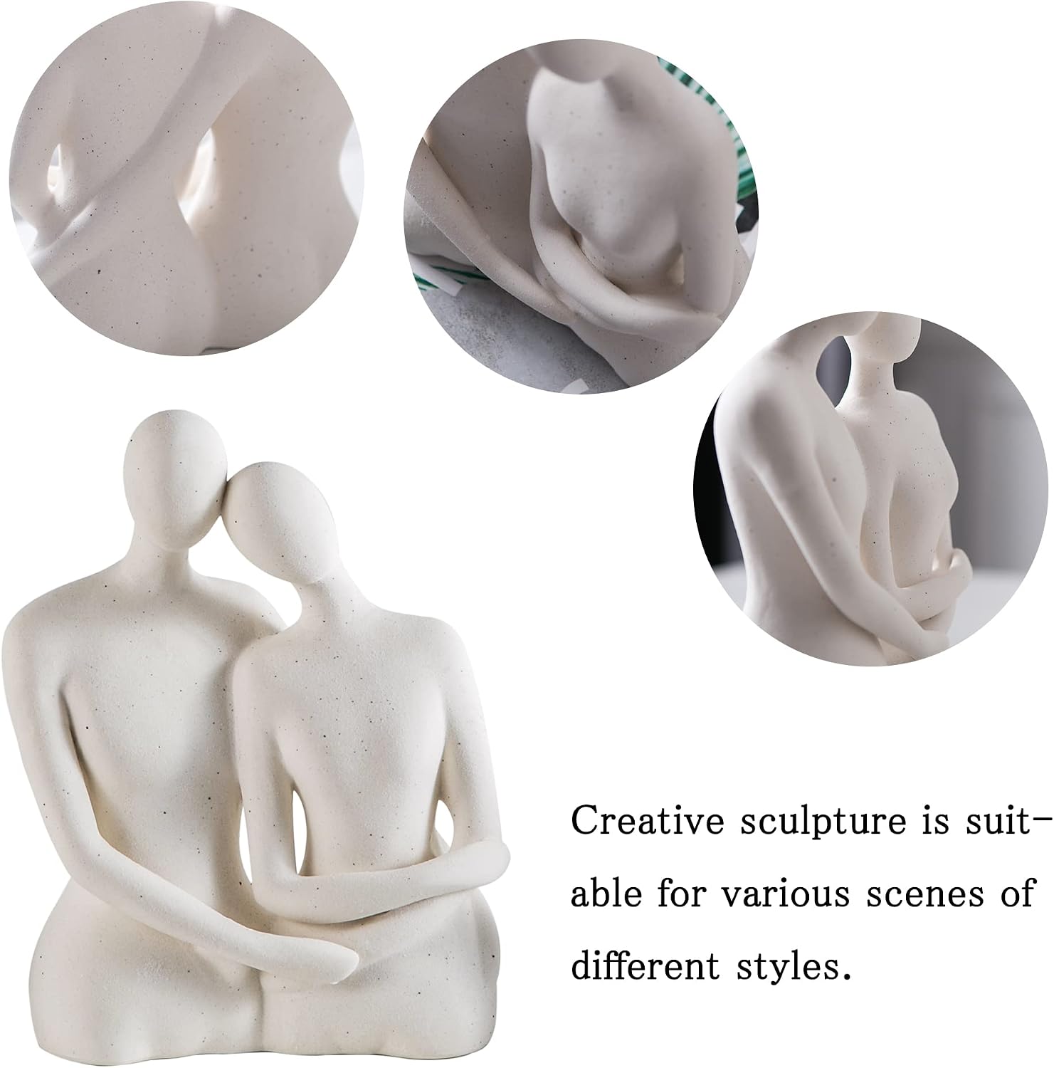Figurines / Modern Ceramic Sculpture / Couple