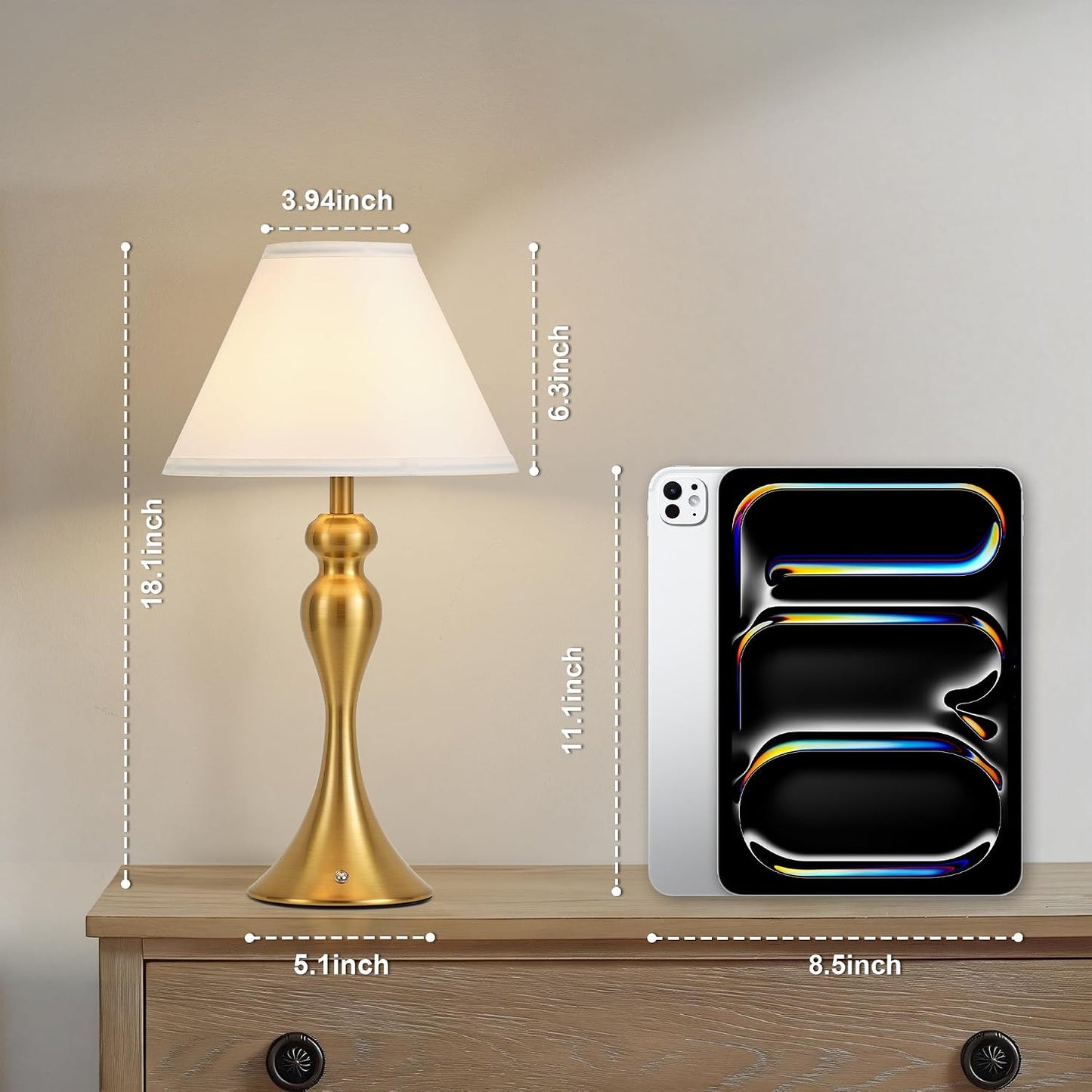 Battery Operated Lamp / Rechargeable Cordless Table Lamps