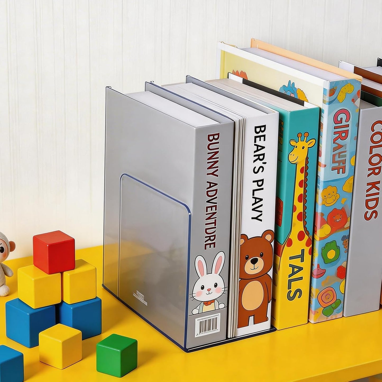 Acrylic Bookends / Book Ends Acrylic Bookends / Clear / Set of 16