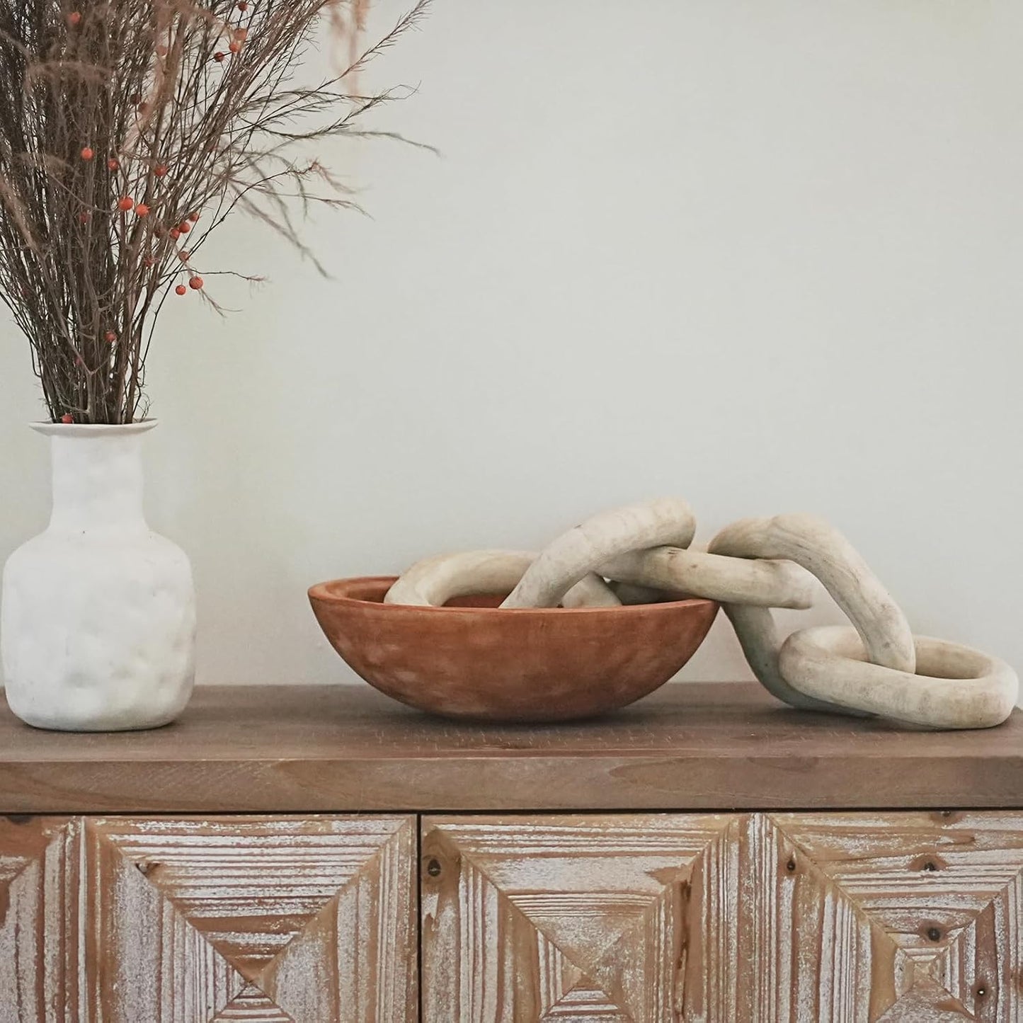 wood dough bowl / Mahogany