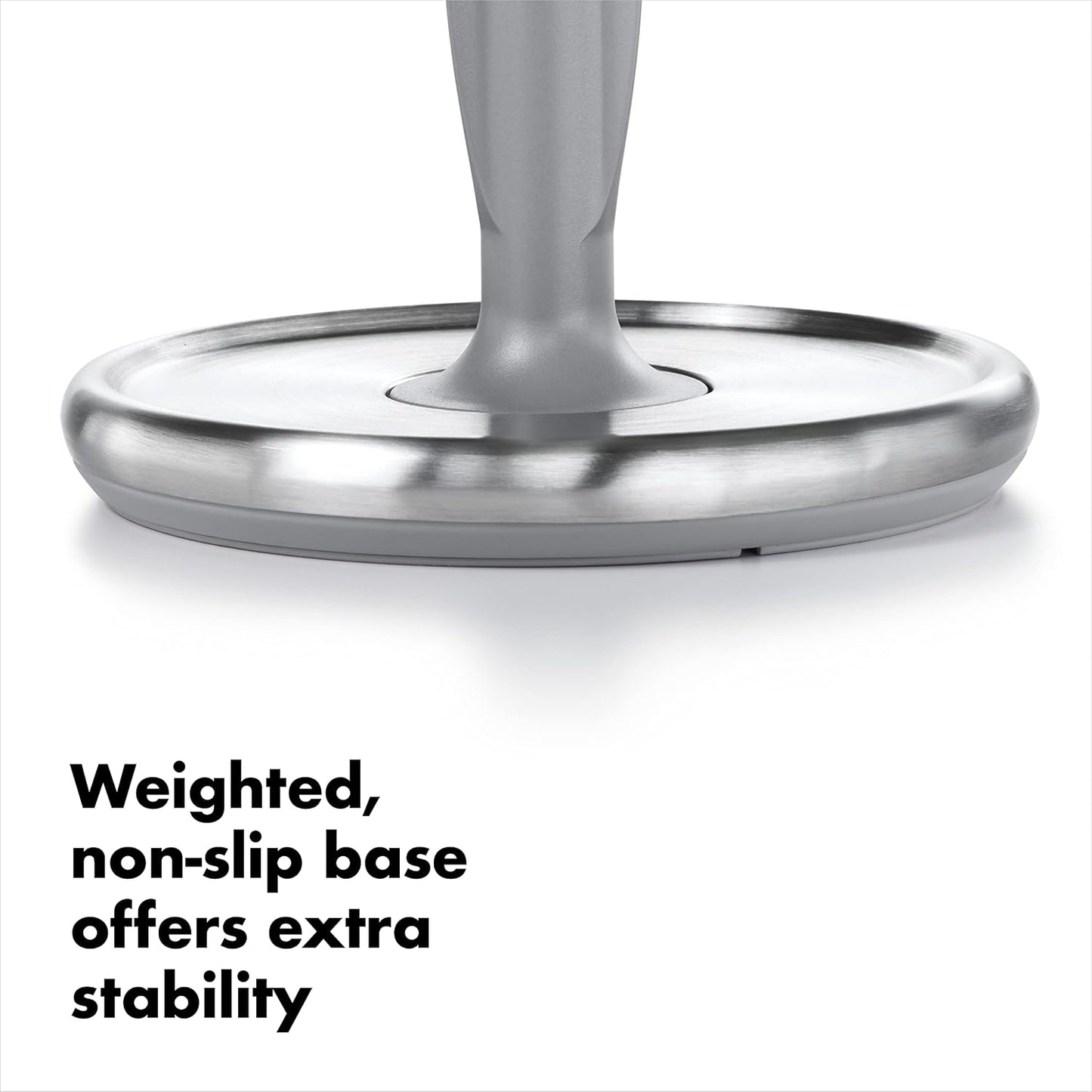 OXO Good Grips Steady Paper Towel Holder for Countertops with Weighted Base | OXO Good Grips Steady Paper Towel Holder