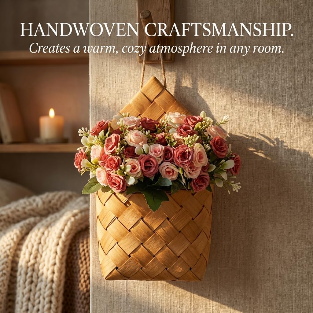 Artificial Hanging Flowers / Deep Pink