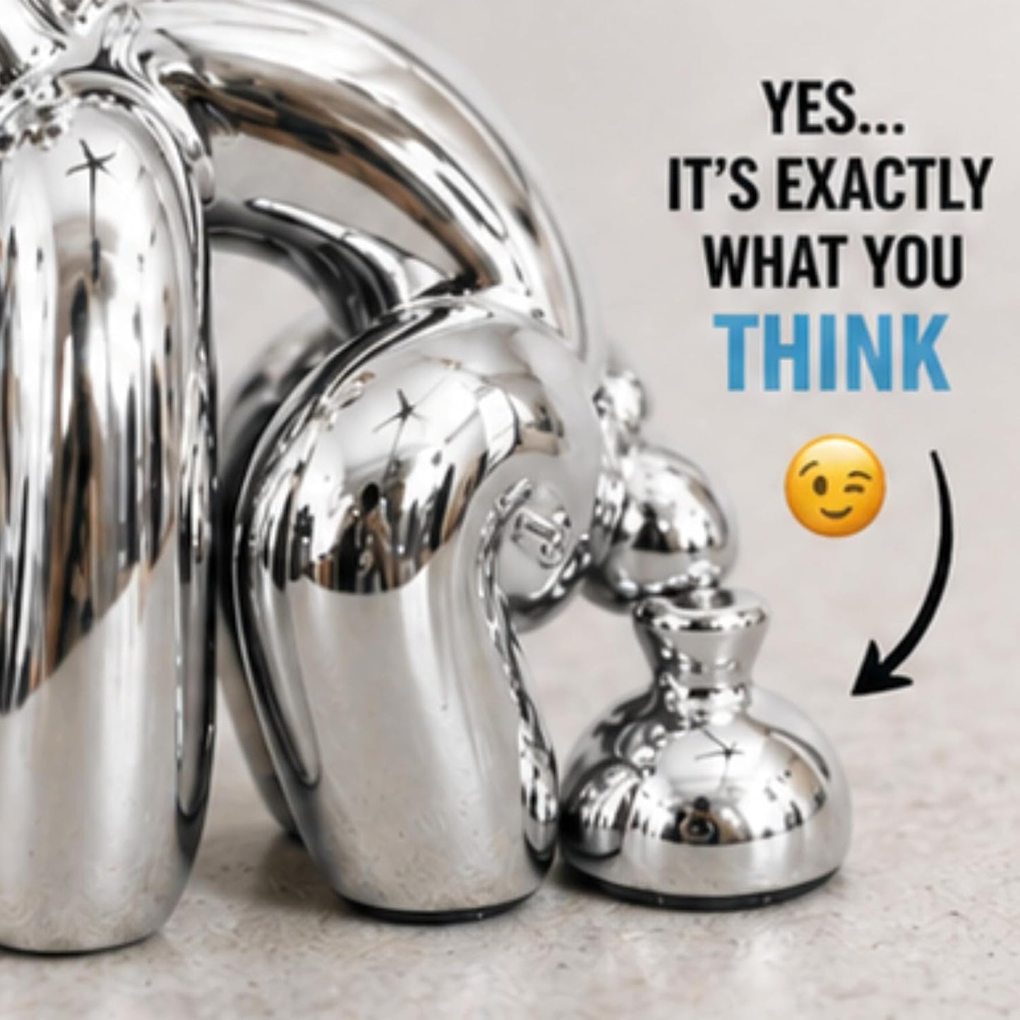Funny Desk Decor / Silver