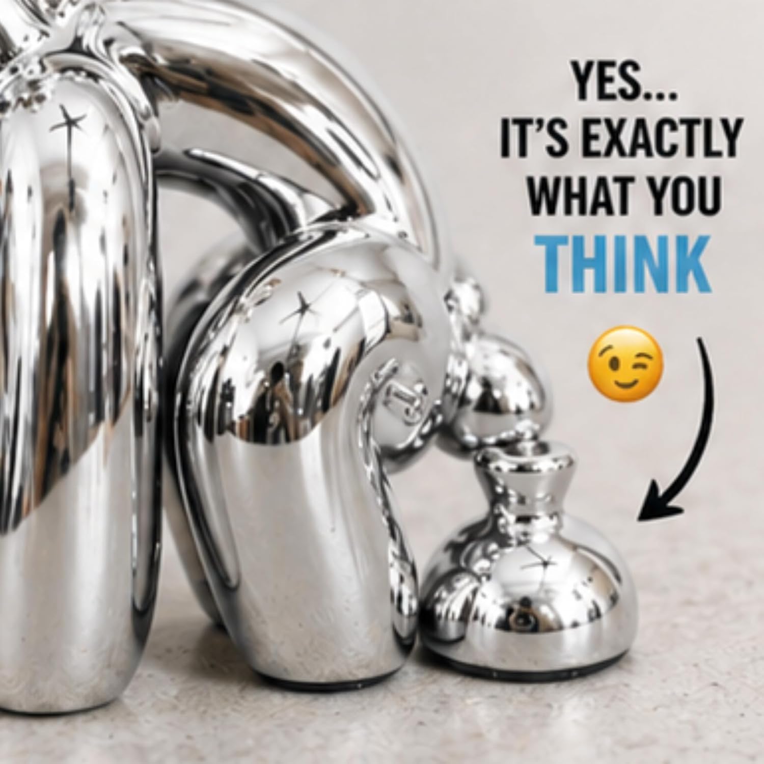 Funny Desk Decor / Silver