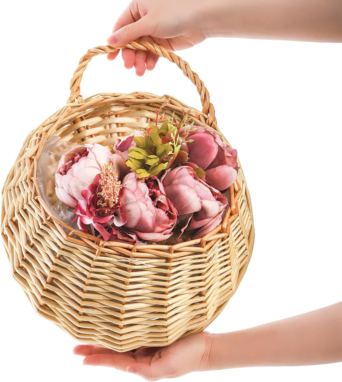 Hanging Wicker Woven Basket for Plants