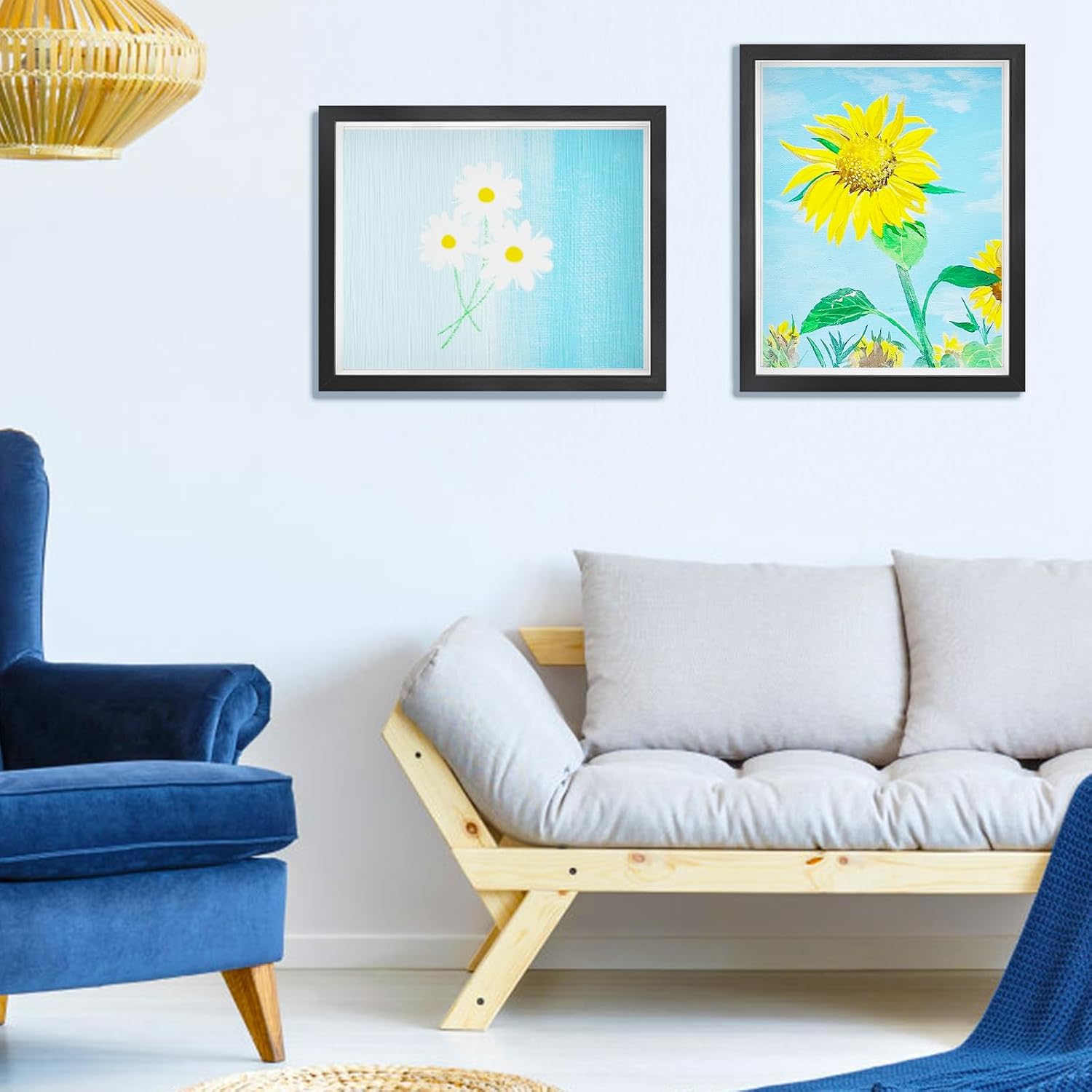 2 Pack 11 x 14in Shadow Box Frame Shadow Boxes Display Cases 3D Picture Frame Shadow Boxes Display Cases with Adhesive