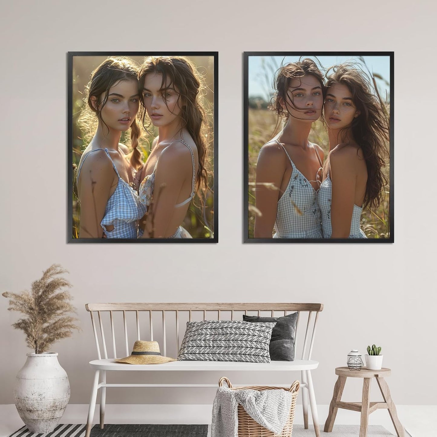 Giftgarden 24x30 Poster Picture Frame Black, Textured Metal Frame 30x24 for Wall Display, Single
