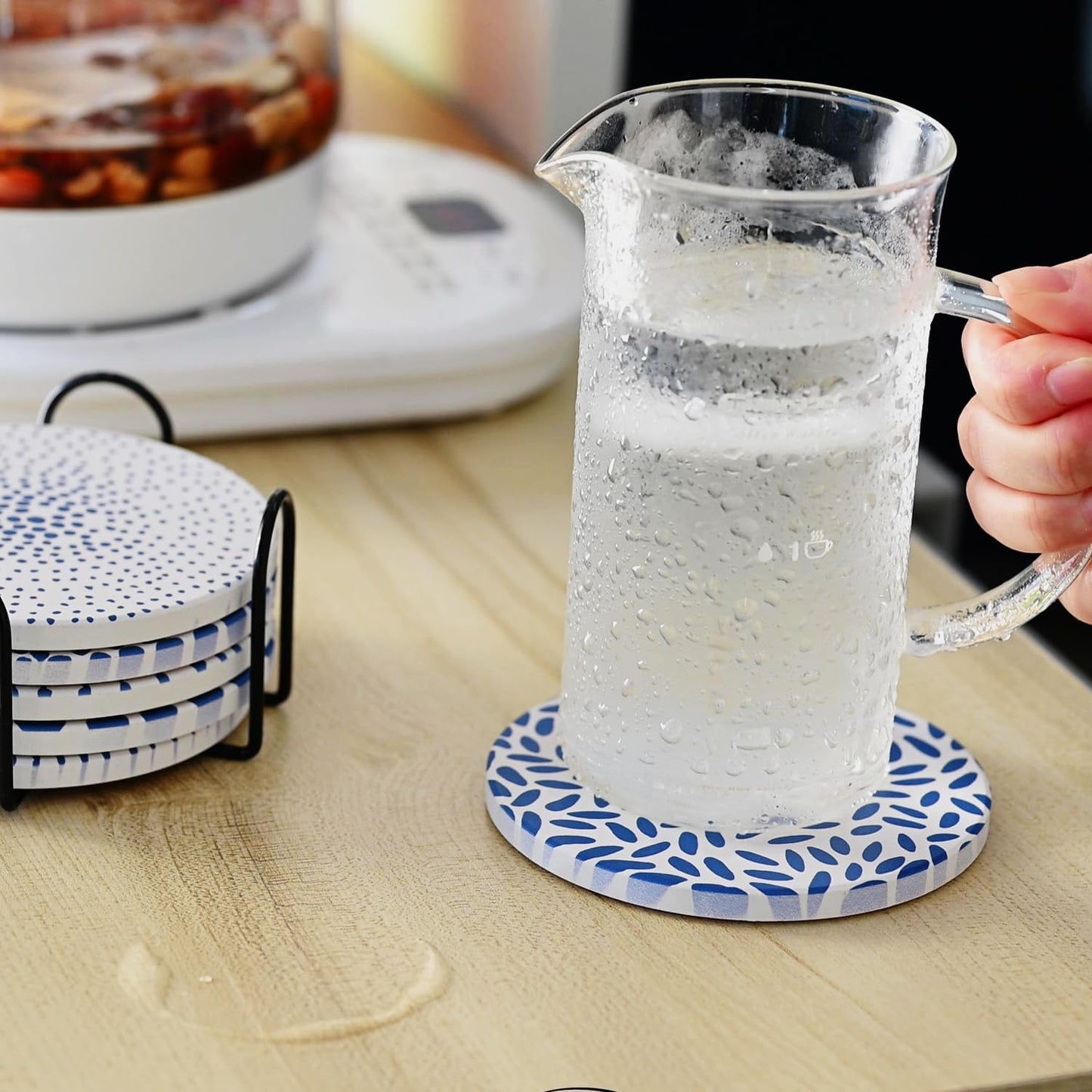 Holder / Coffee Bar Drink / Modern / Set of 6