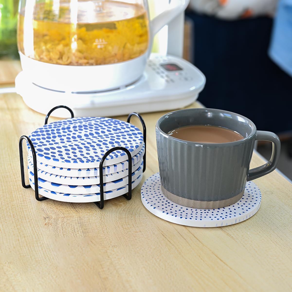 Holder / Coffee Bar Drink / Modern / Set of 6