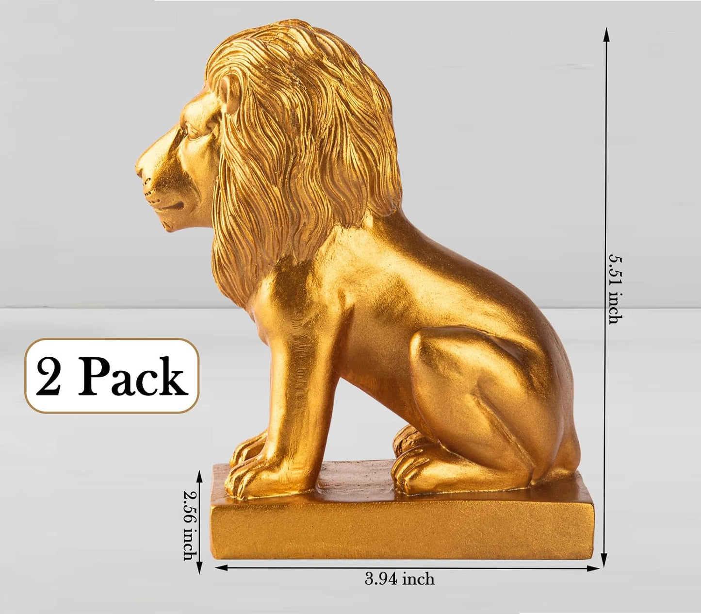 Lion Book Ends