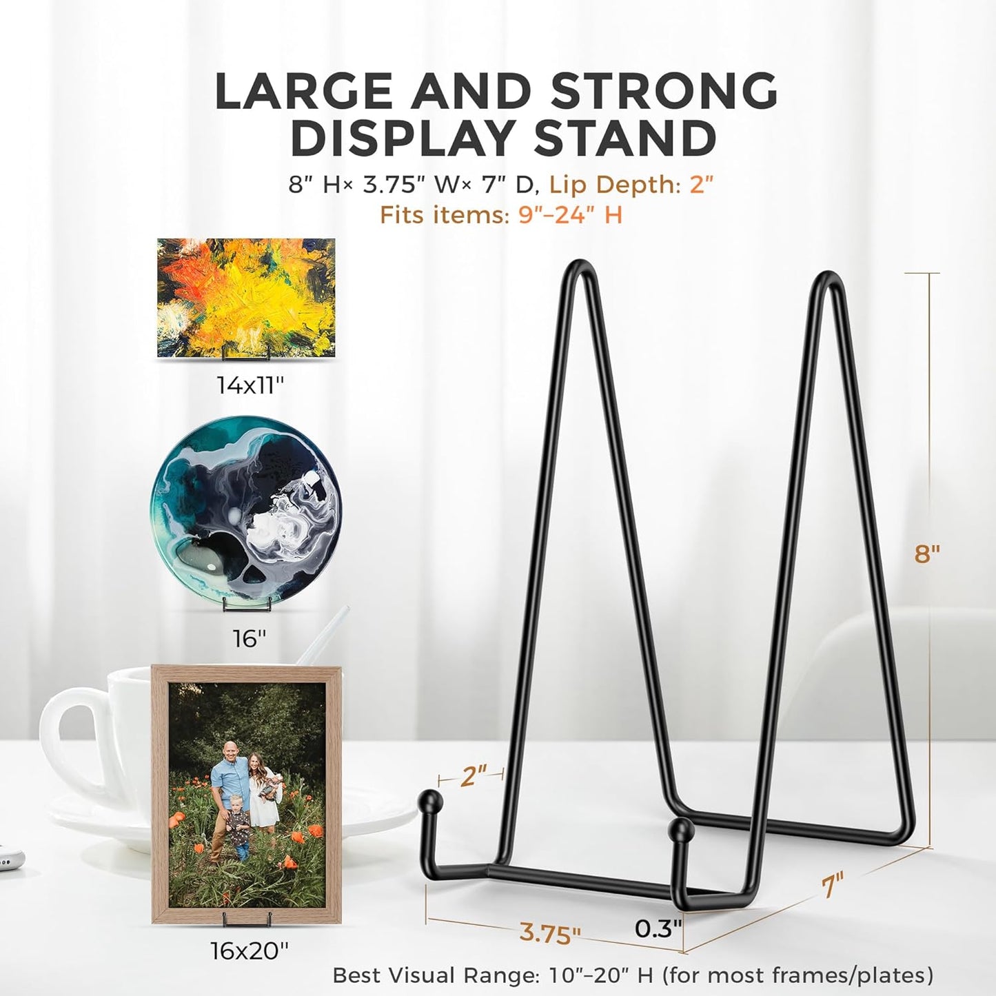Metal Frame for Picture / 8 Inch