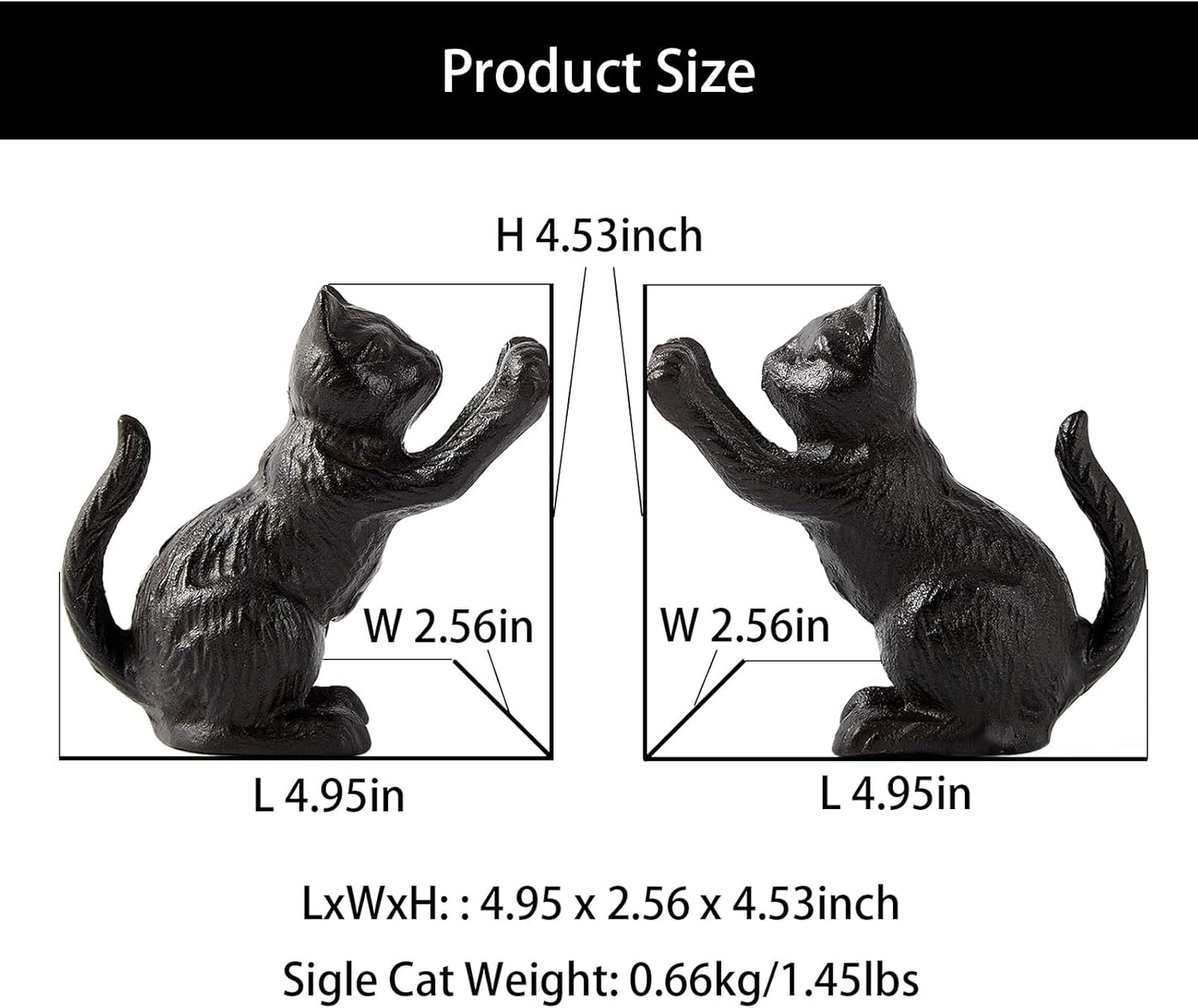 Bookends / Cat Decorative Bookends