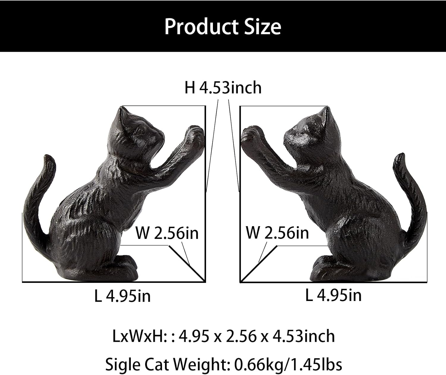 Bookends / Cat Decorative Bookends