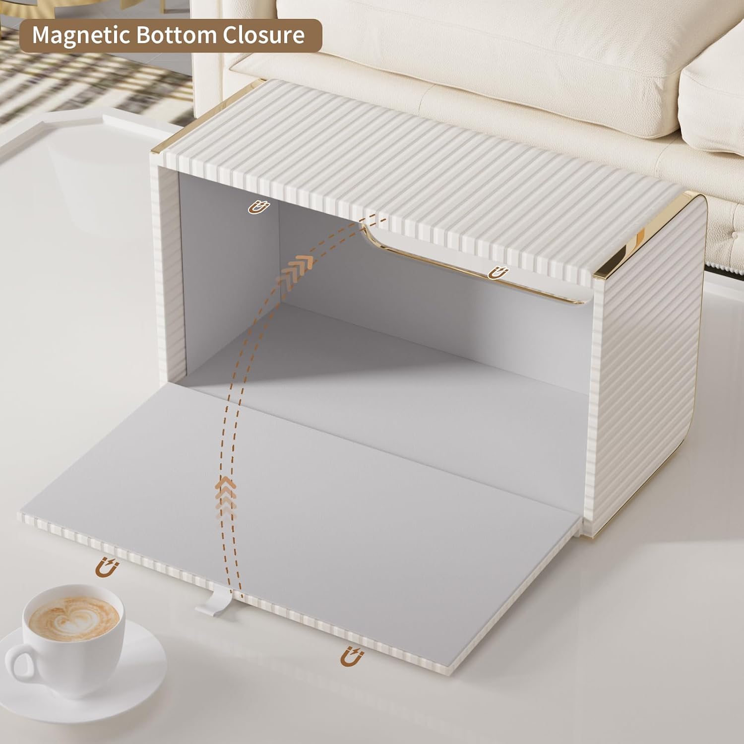 Tissue Box Cover / Cream White / Rectangle Standard