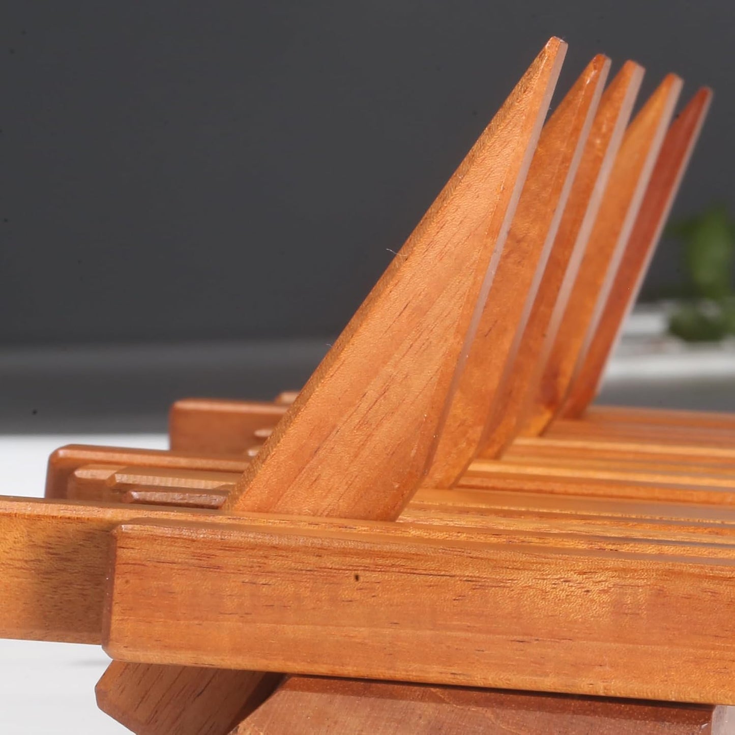 Coat Rack Wall Mount Piano Flip Down Wall Hook Rack 6 Hooks Cherry | Natural Wood Handmade Unique Hanger for Coats Bag