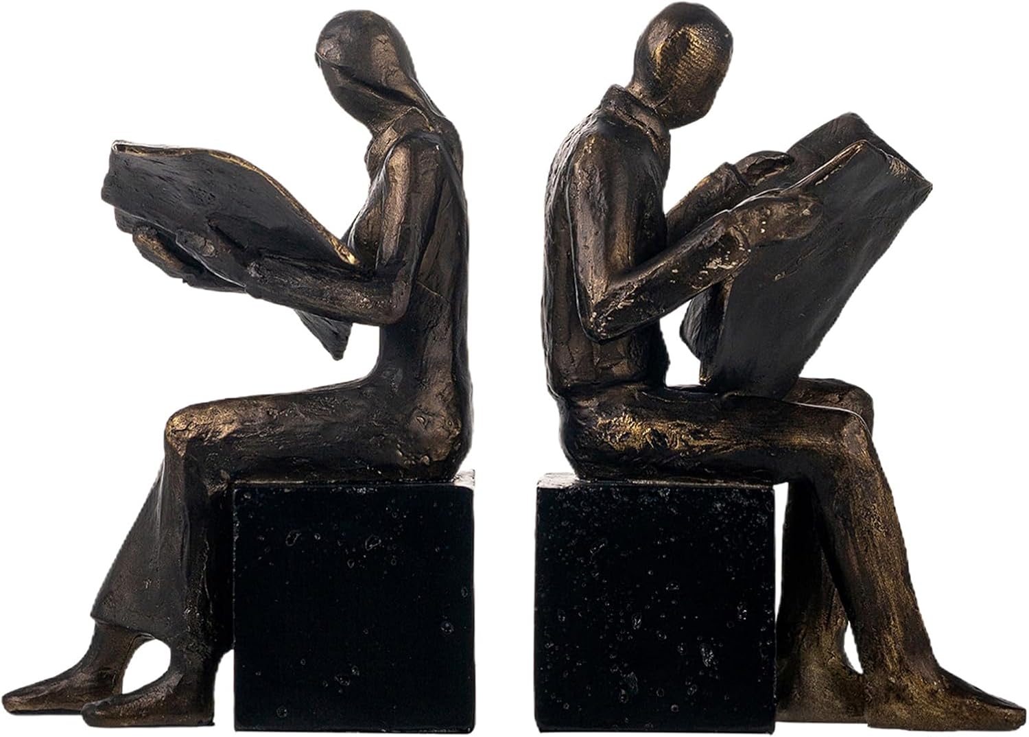 Decorative Bookends / Heavy Duty Book Holder Non-Slip / Newspaper Reader