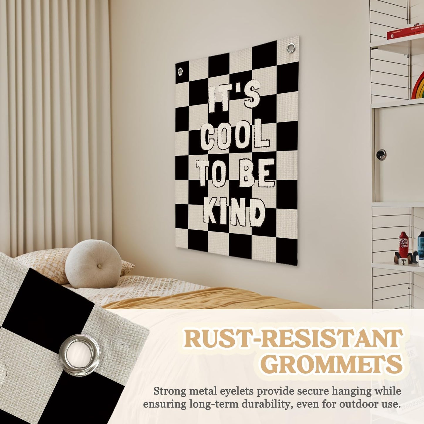 Kids Room Decor / Cool To Be Kind-black