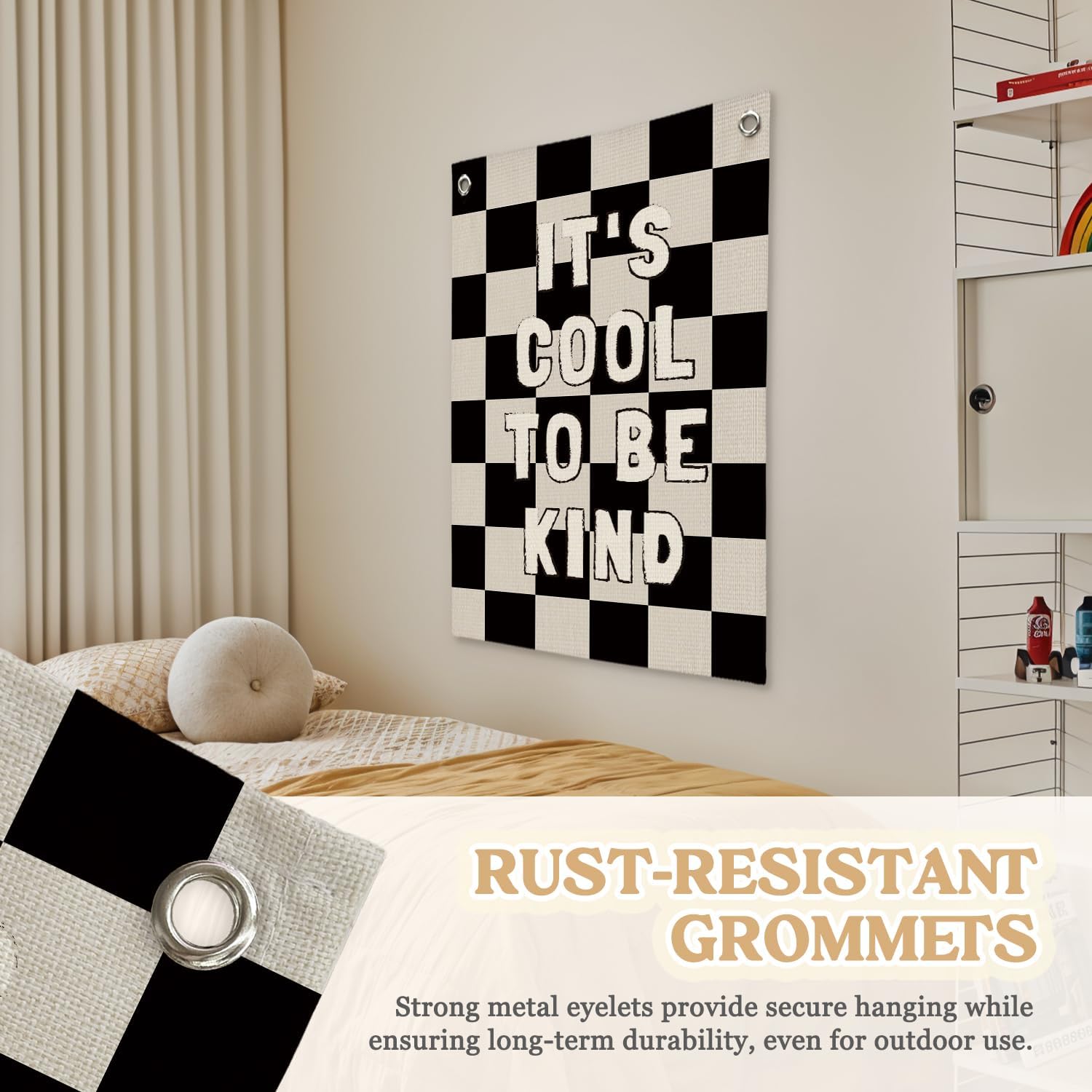 Kids Room Decor / Cool To Be Kind-black