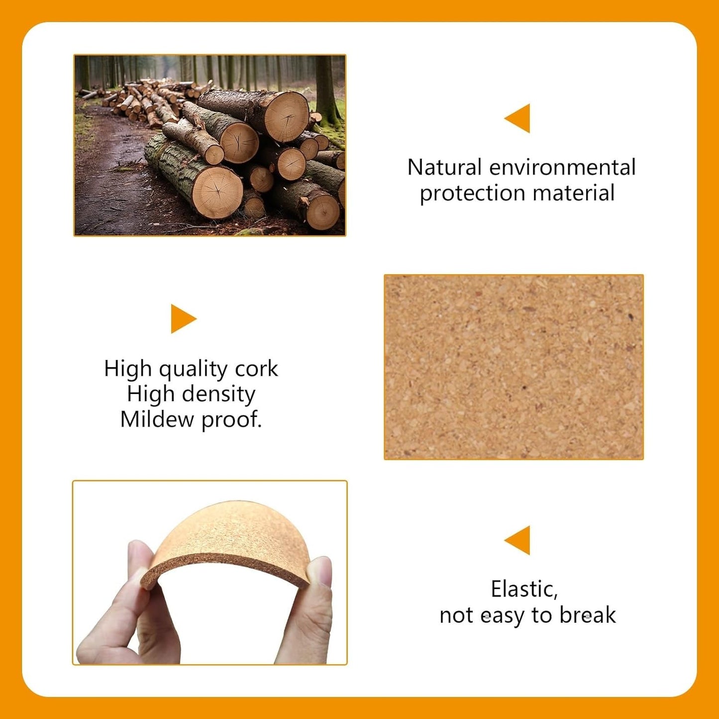 Absorbent and Reusable / Set of 100