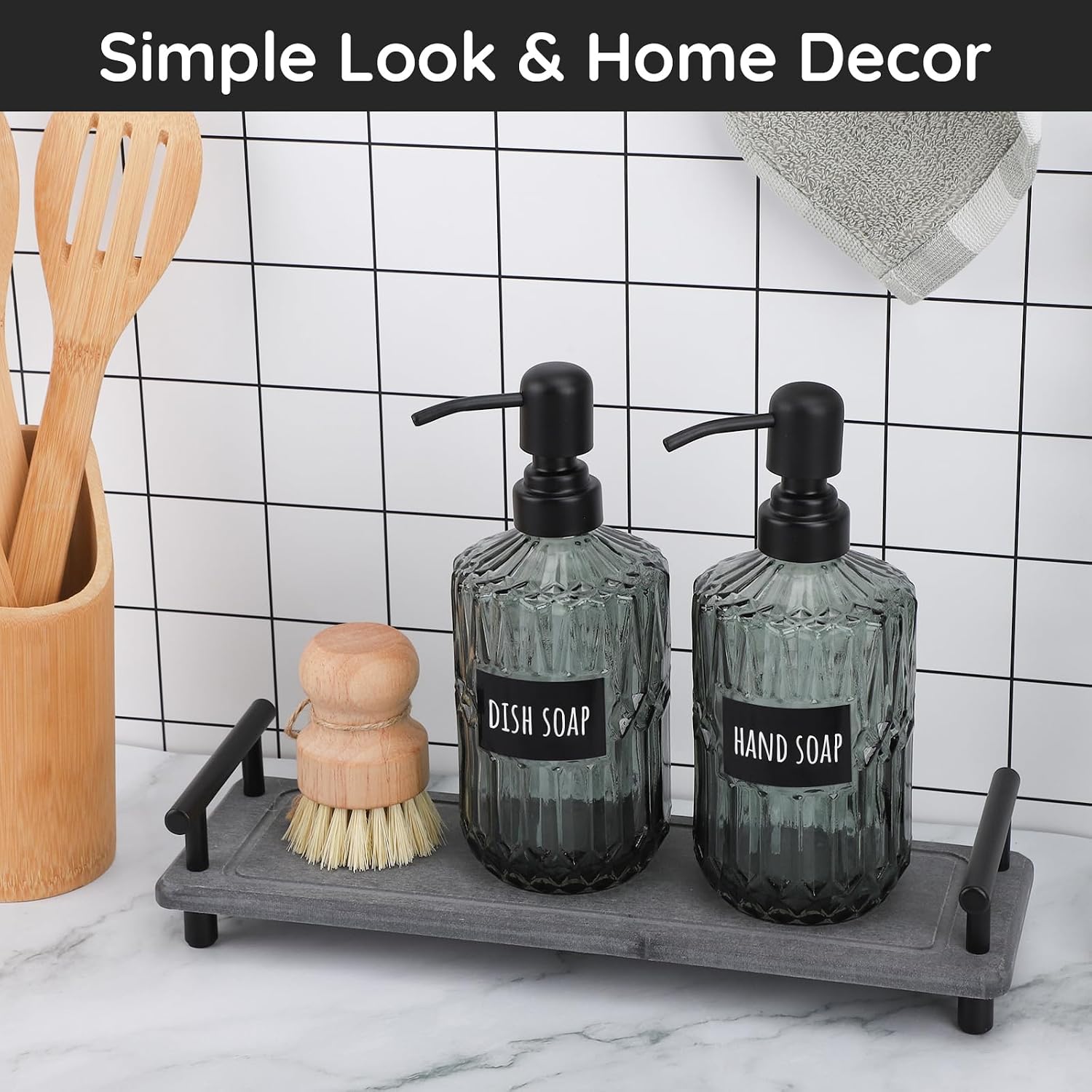 in Kitchen Sink Organizer / Gray / 12.2 x 3.9 x 2.5