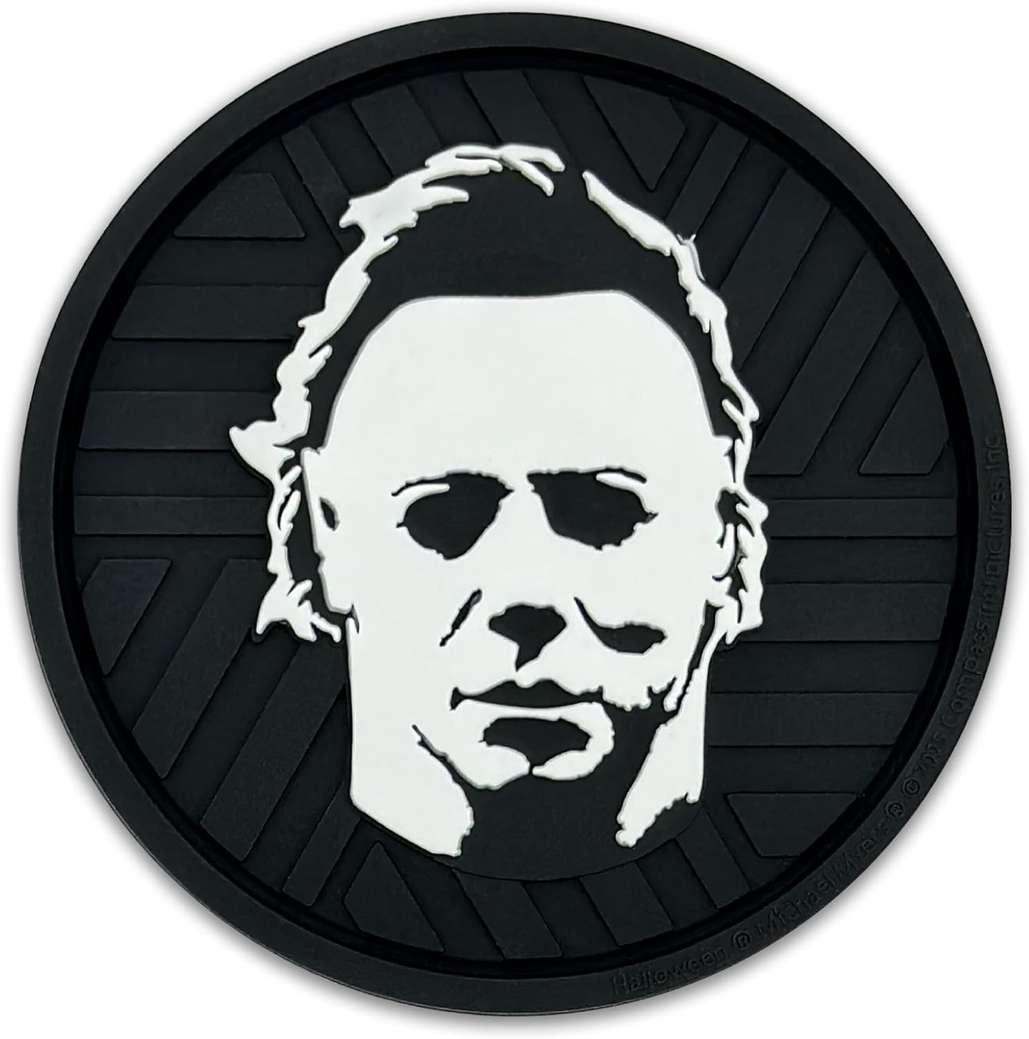 Officially Licensed Myers Halloween Automotive 3D Textured Silicone Coasters / Michael
